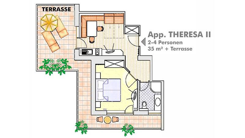 Appartement Theresa